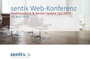 sentix Webkonferenz Q2 2019