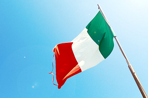Italienische Nationalflagge