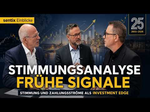 Wie Profis Anlegerstimmung nutzen – Jenne & Rössle von JRS zu Gast - sentix Einblicke (10.06.2026)