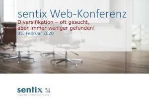 sentix Webinar zur Diversifikation