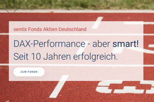 10 Jahre sentix Fonds Aktien Deutschland