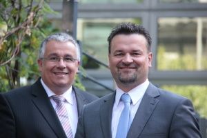 sentix Partner Manfred Hübner und Patrick Hussy